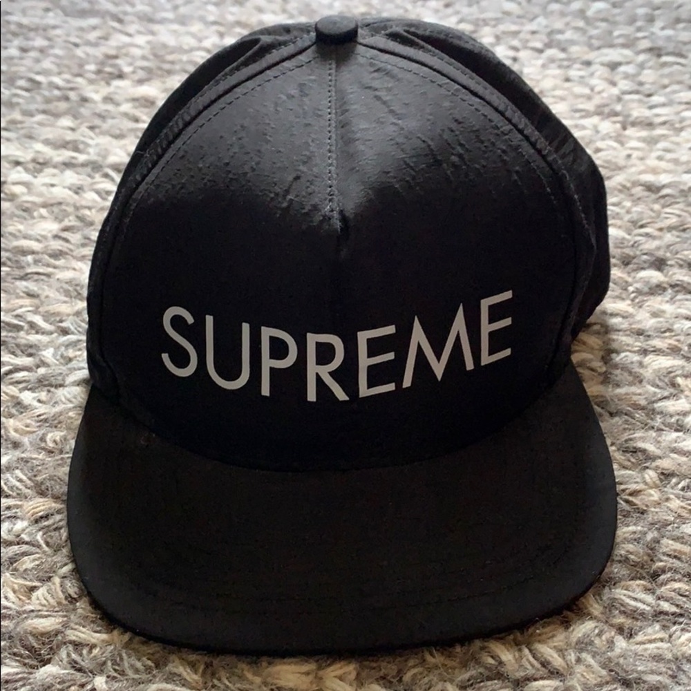 Supreme Black Hat | Reflective